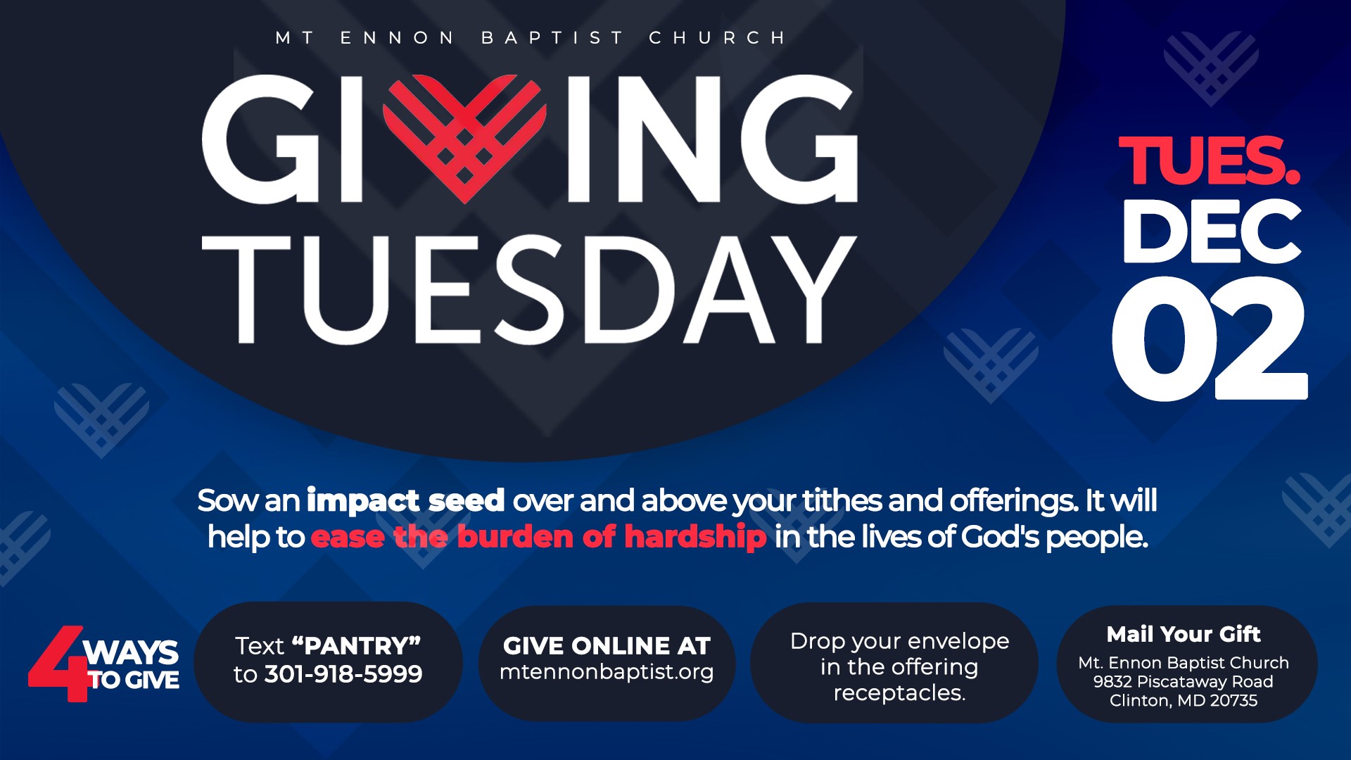 Giving Tuesday
